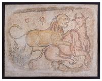 A Late Roman or Byzantine Marble Mosaic Panel