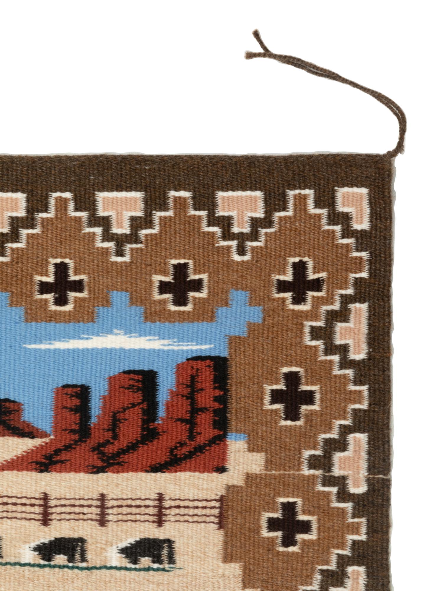 Navajo Pictorial Weaving / Rug