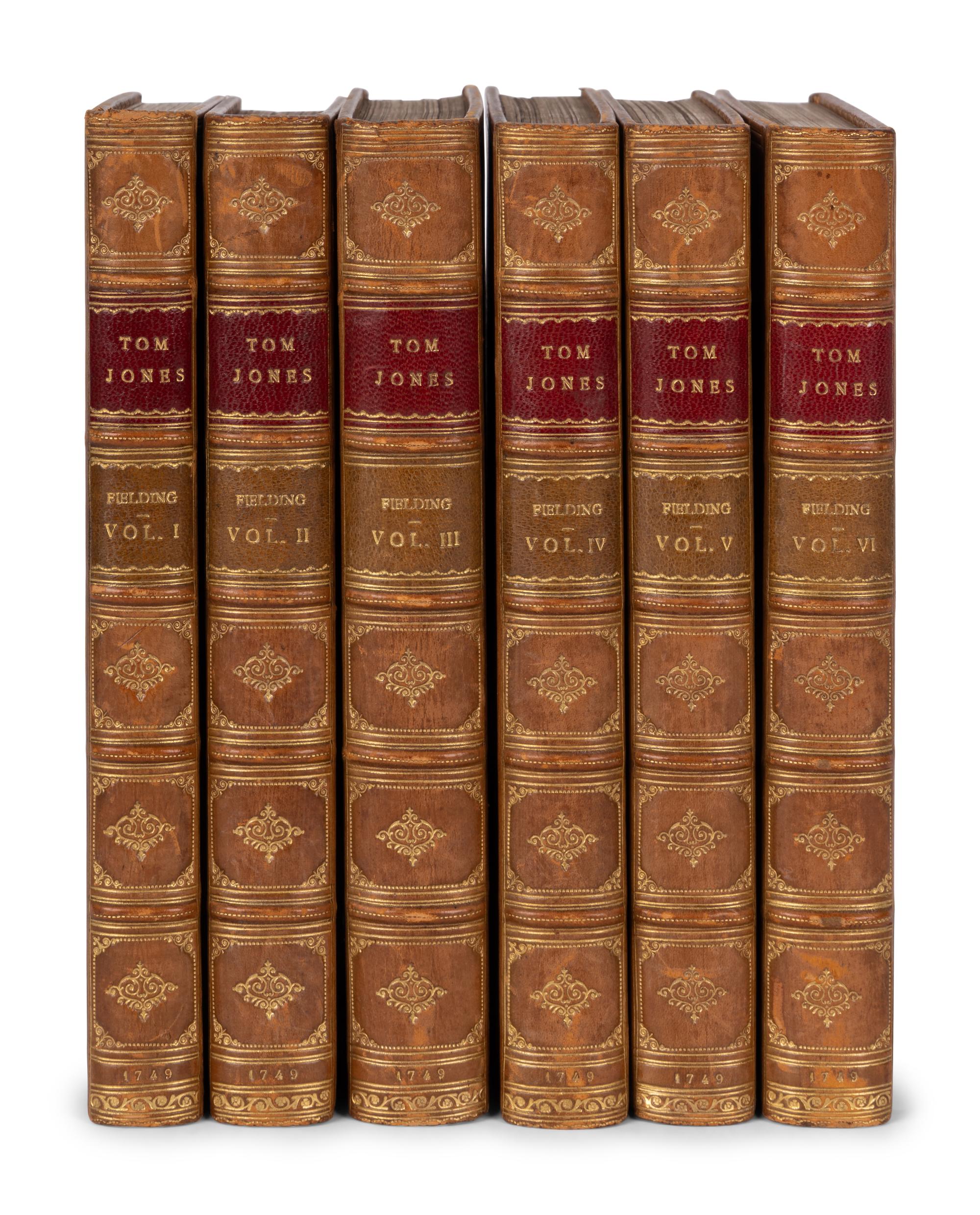 FIELDING, Henry (1707-1754). The History of Tom Jones, a Foundling . London: for A. Millar, 1749.