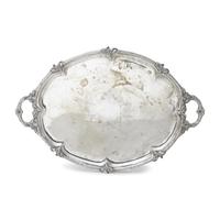 A French Silver Tray