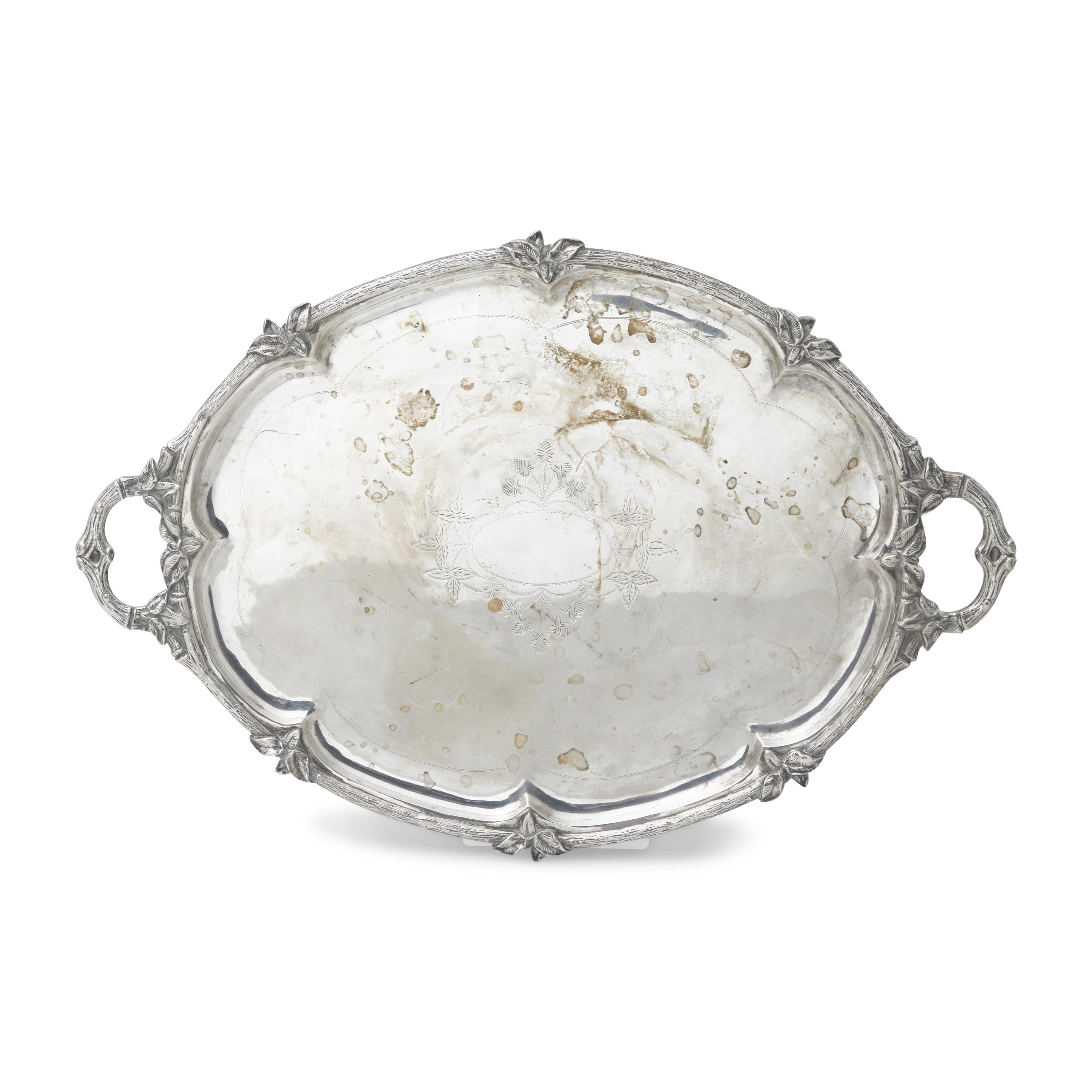 A French Silver Tray
