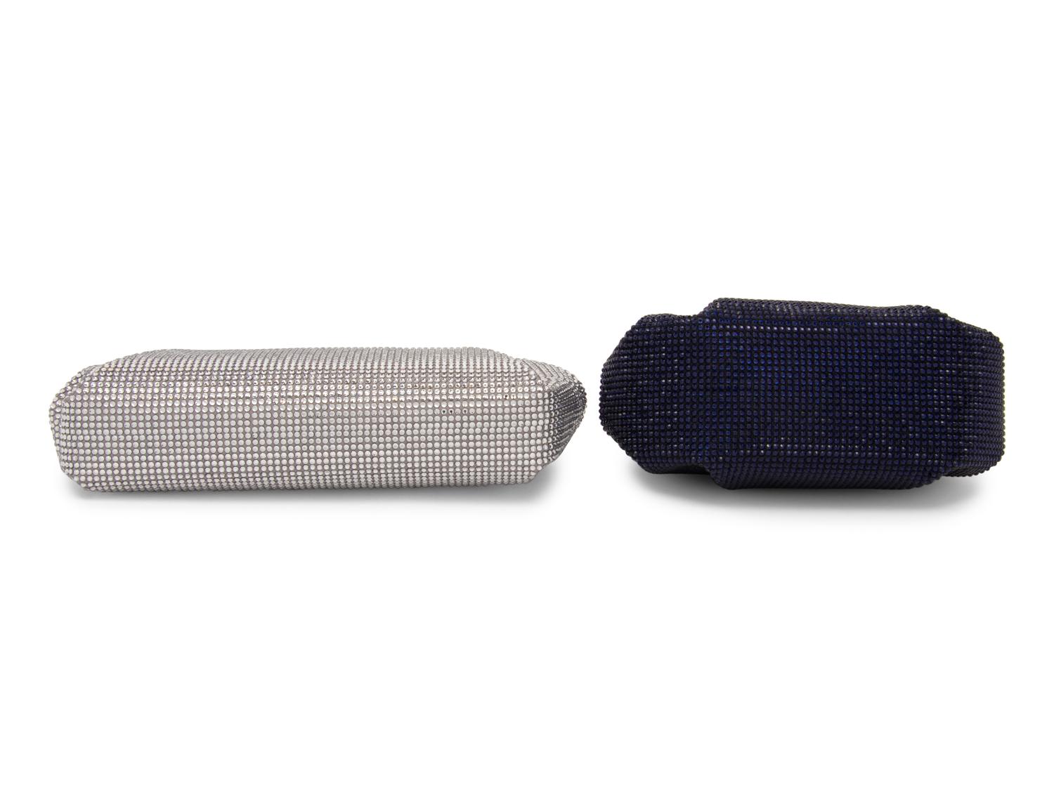 Two Judith Leiber Crystal Clutches