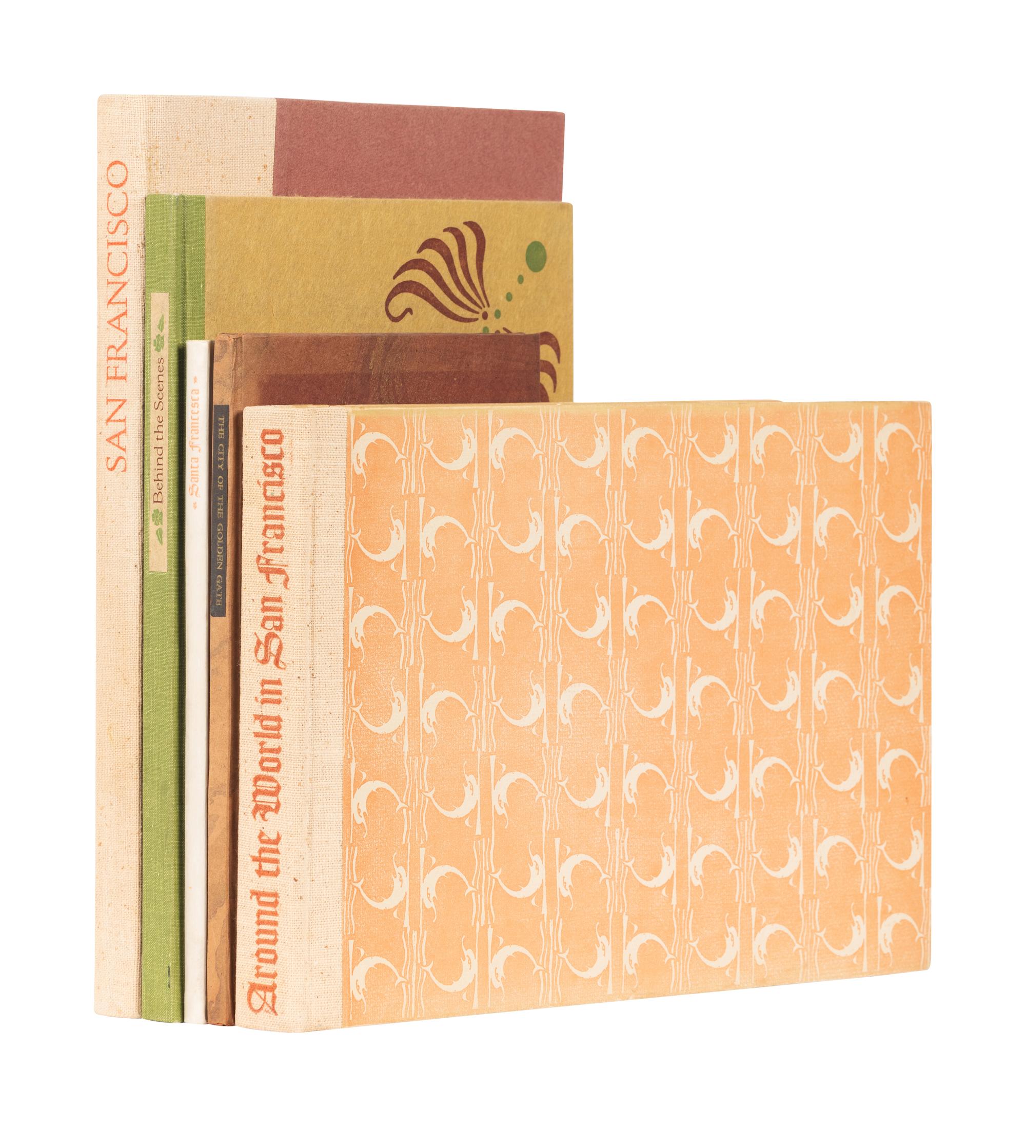 [GRABHORN PRESS – SAN FRANCISCO]. A group of 5 works printed by the Grabhorn Press about San Francisco, comprising: