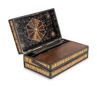 An Anglo-Indian Quill Writing Box
