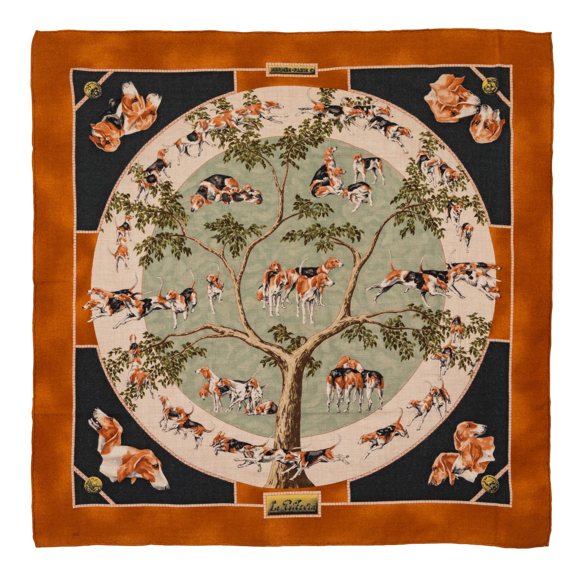 Hermès 90cm Silk Scarf