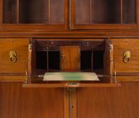 A Regency Mahogany Secretary Bookcase
