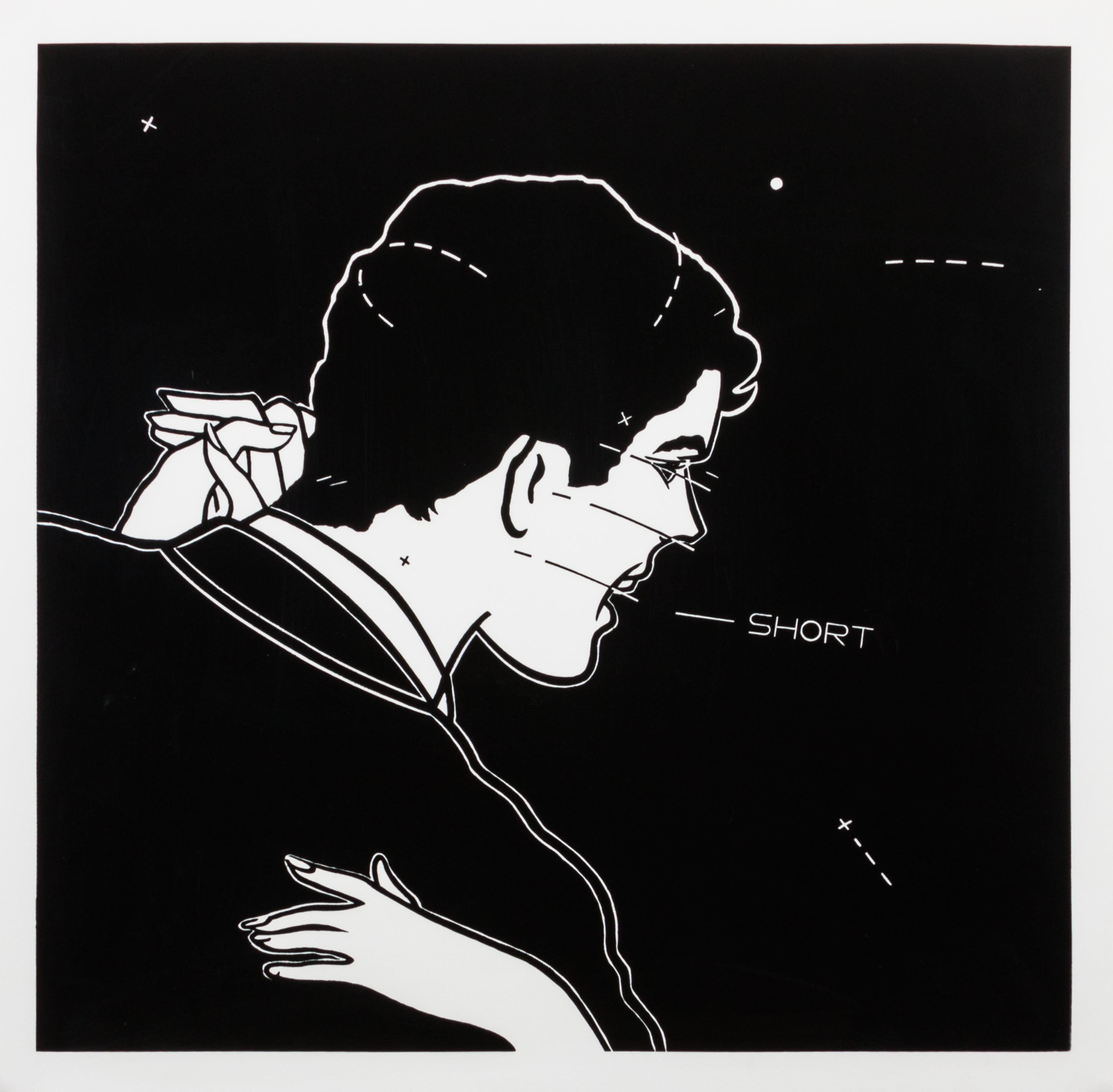 Steve Gianakos, (American, b. 1938), Two works: Short and I Said You're Short, 1985
