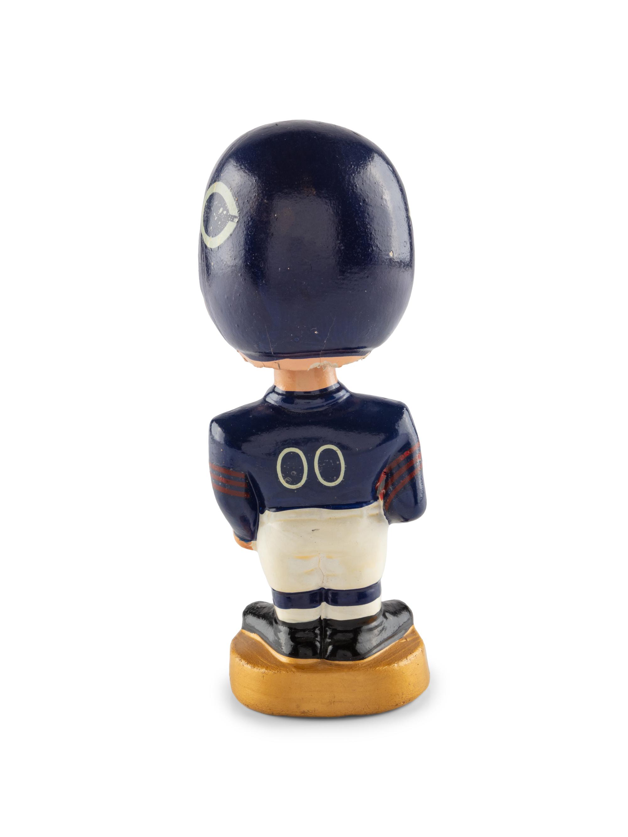 A Vintage 1960s Chicago Bears Bobblehead Nodder