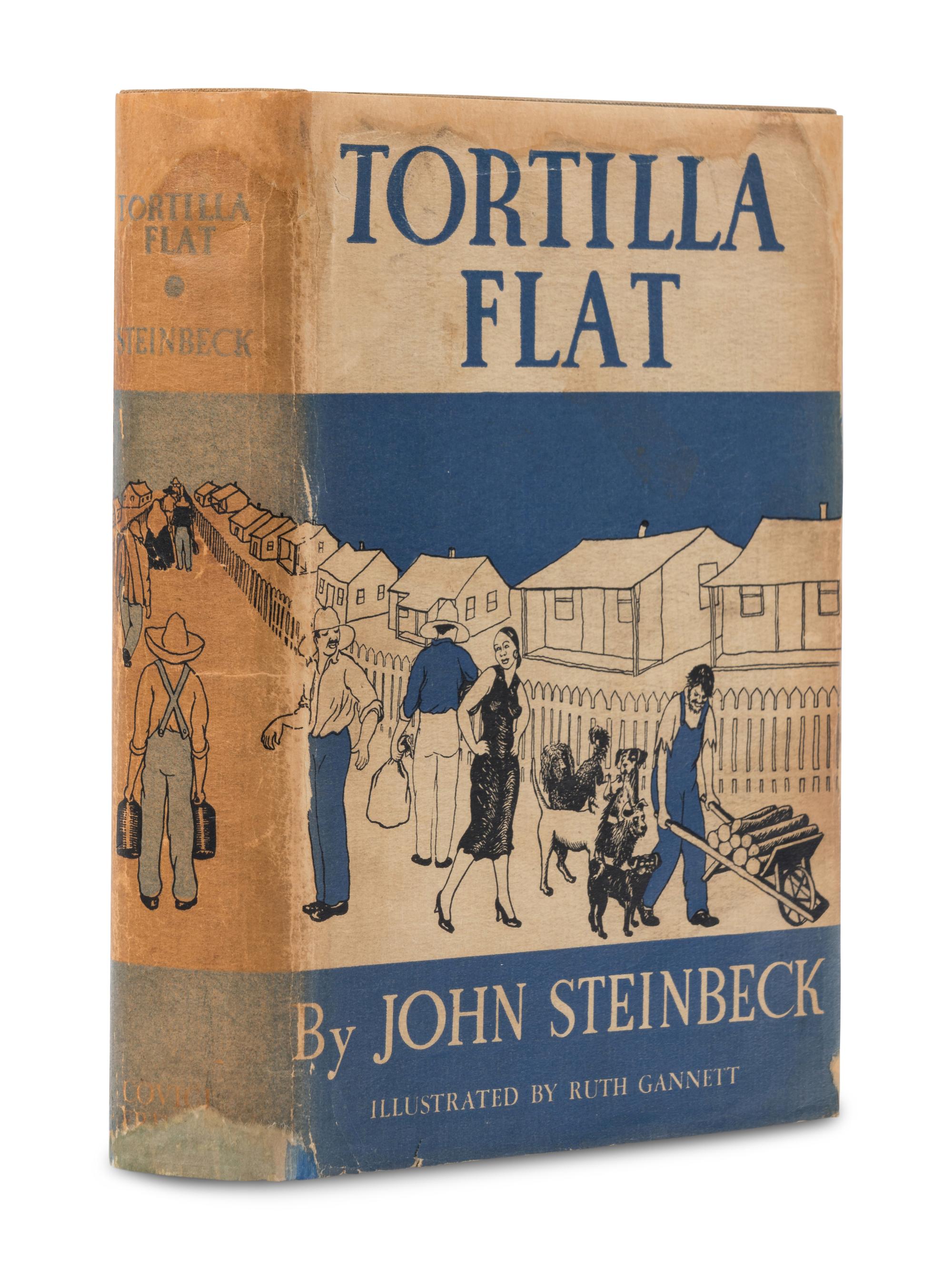 STEINBECK, John (1902-1968). Tortilla Flat . New York: Covici-Friede, 1935.