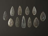 A Cache of Hornstone Blades