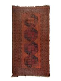 A Turkoman Wool Rug