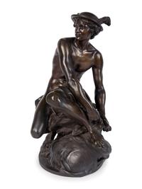 Seated Mercury