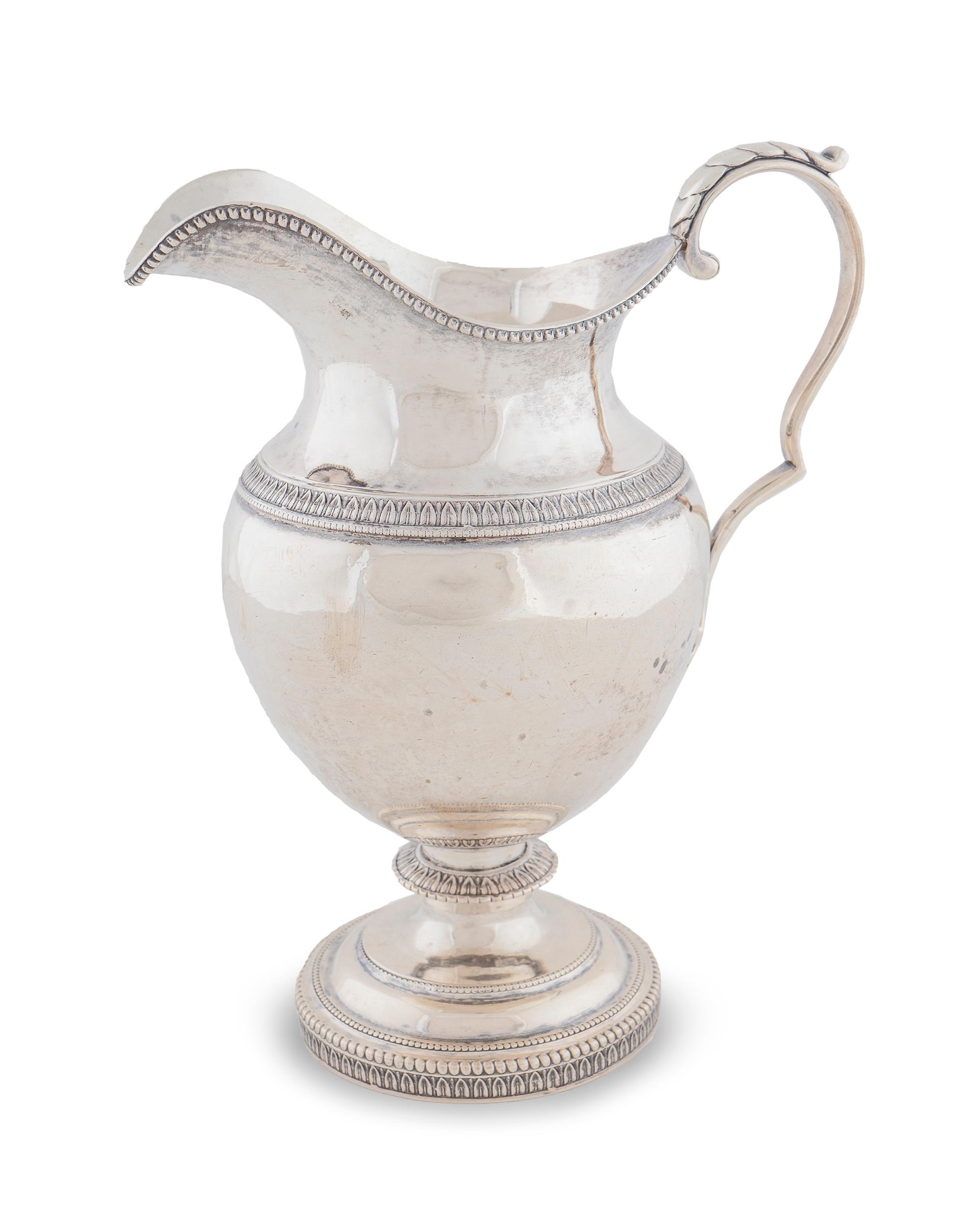 An American Silver Creamer — ANTHONY RASCH, EARLY 19TH CENTURY
