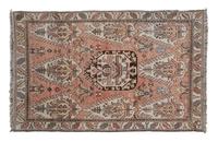 A Caucasian Style Wool Rug 7 feet 10 inches x 5 feet 3 inches.