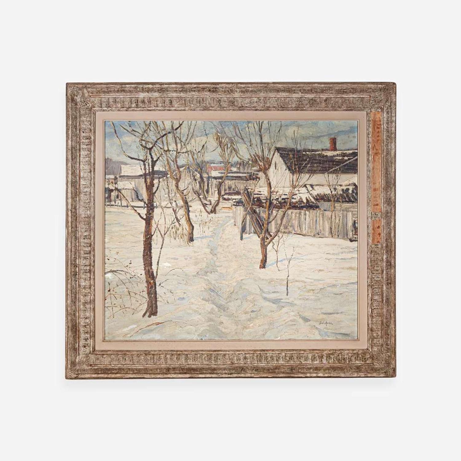 Walter Elmer Schofield (American, 1867–1944) Winter Afternoon