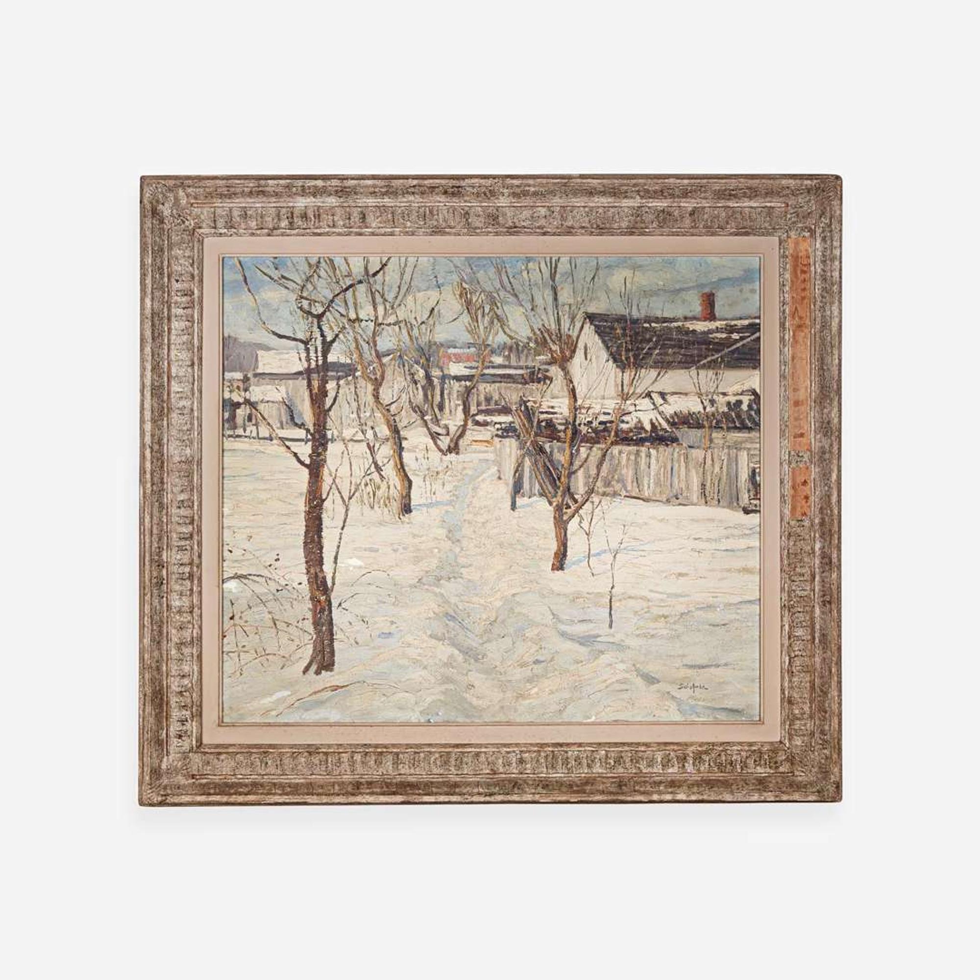 Walter Elmer Schofield (American, 1867–1944) Winter Afternoon