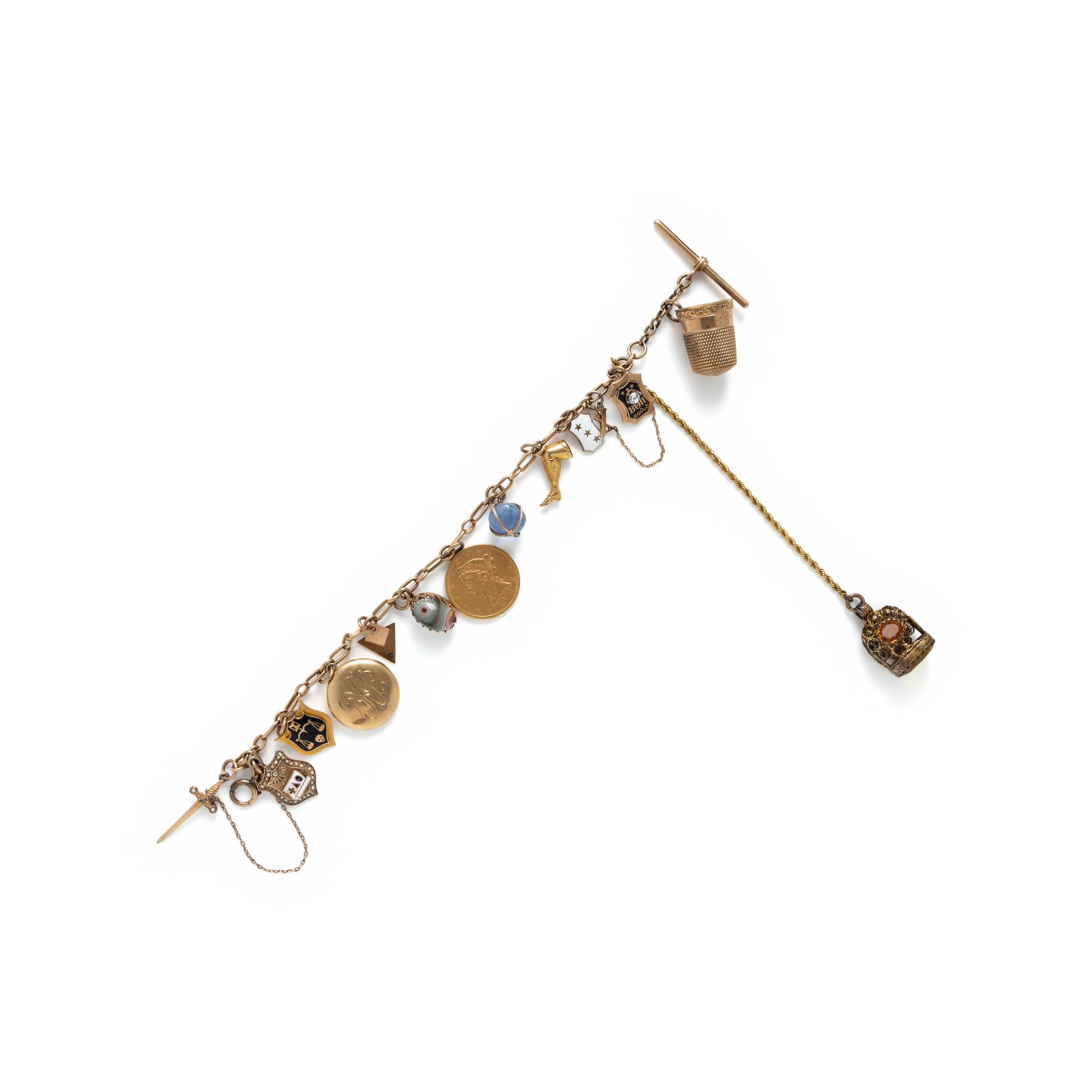 Multigem Charm Bracelet