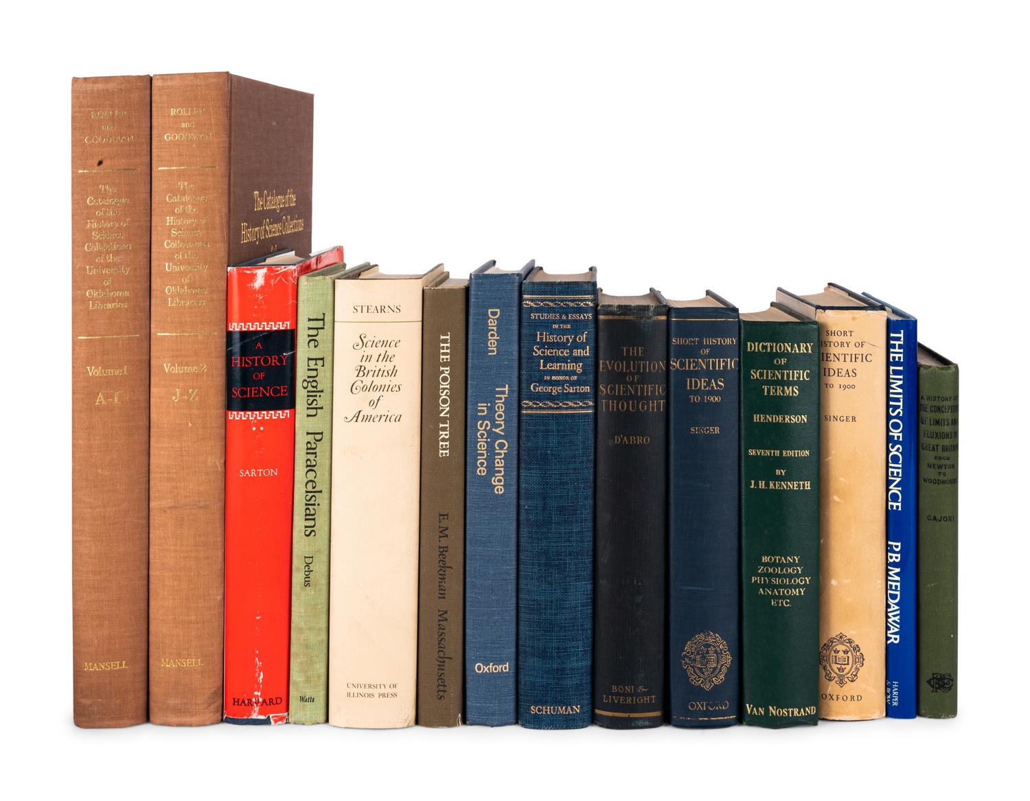 [NATURAL HISTORY -- BIBLIOGRAPHIES]. A group of 18 works, including: