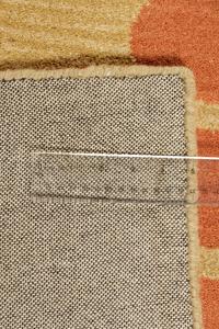 A Contemporary "Sunburst" Design Wool Rug