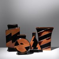 Collection of Four Vessels from the Flash Series Gustavsberg, Sweden