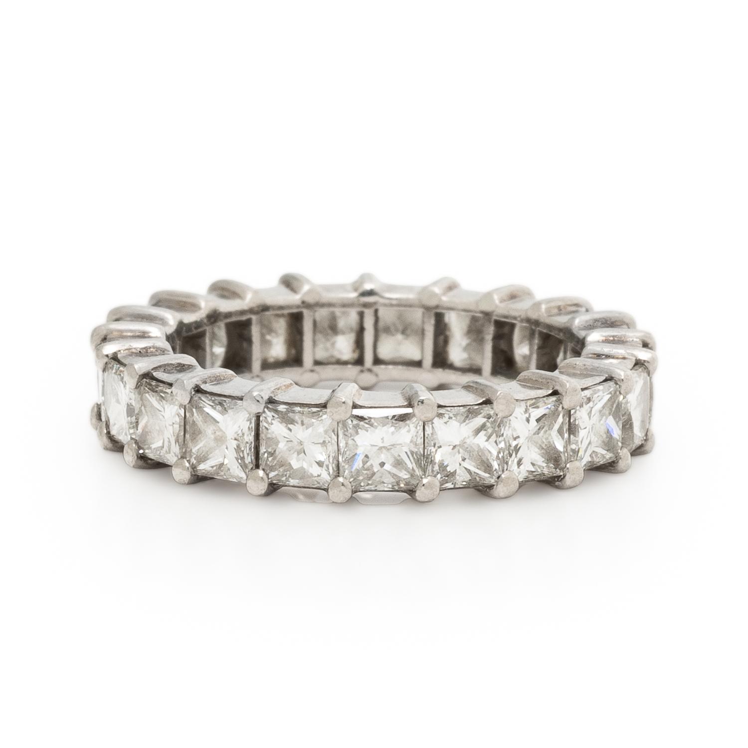 Diamond and Platinum Eternity Band