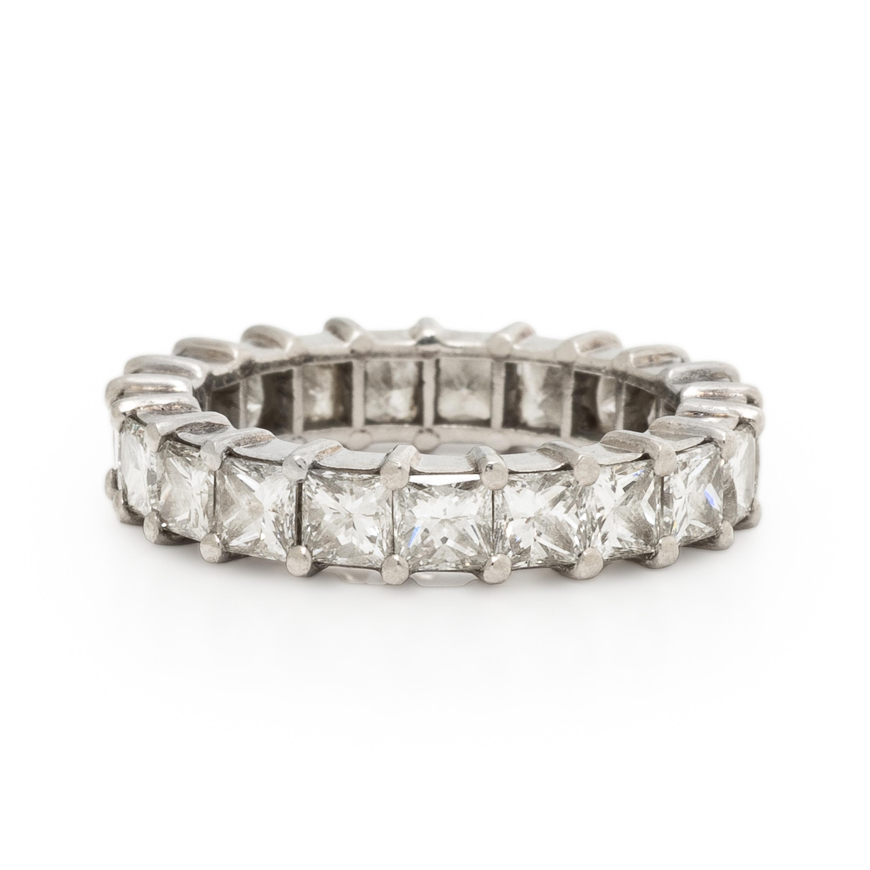 Diamond and Platinum Eternity Band