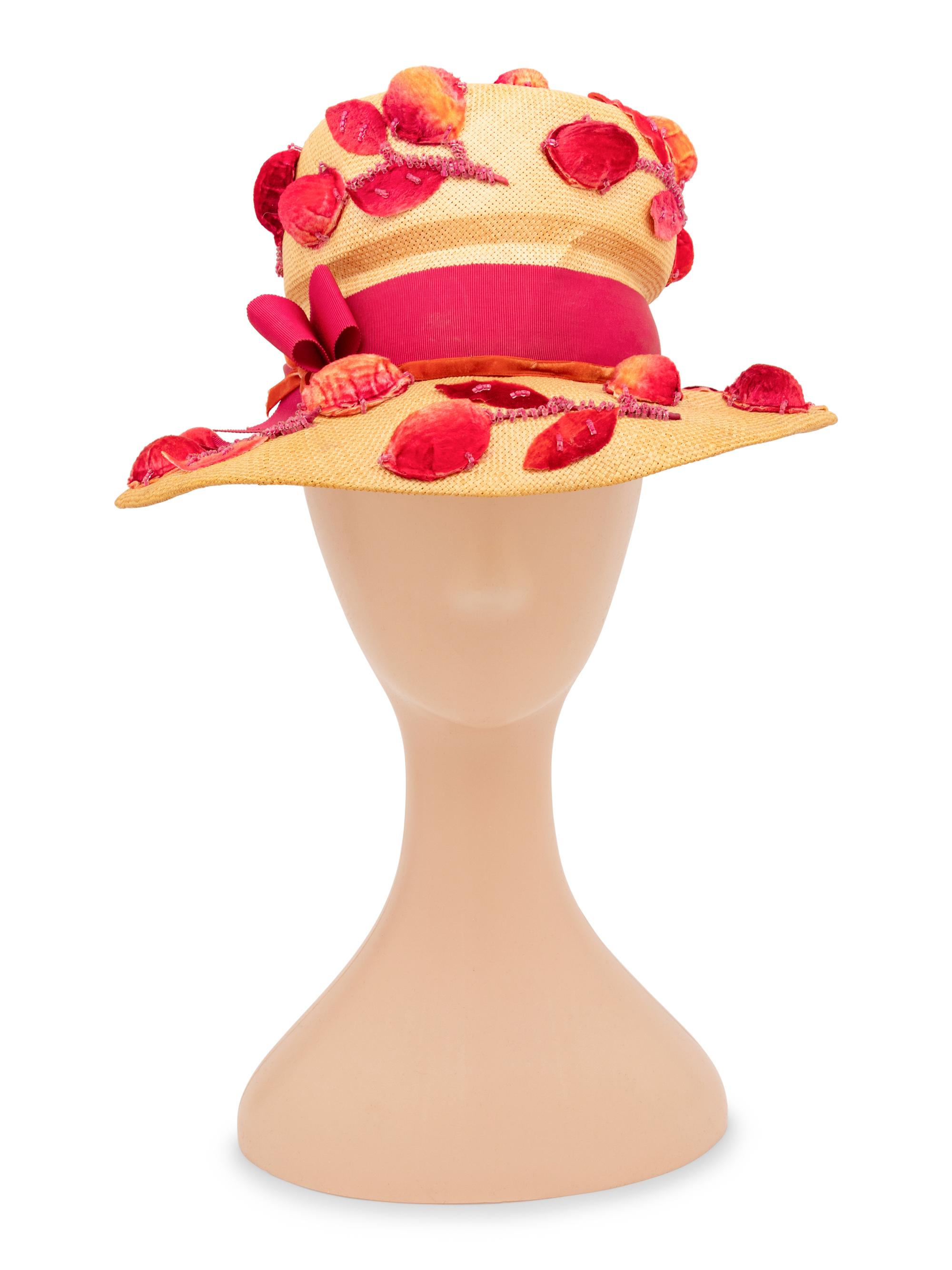 Frances Girard, Three Hats & Hatbox