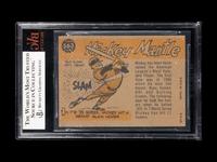 A 1960 Topps Mickey Mantle All Star Baseball Card No. 563 (BVG 5.5 EX+)