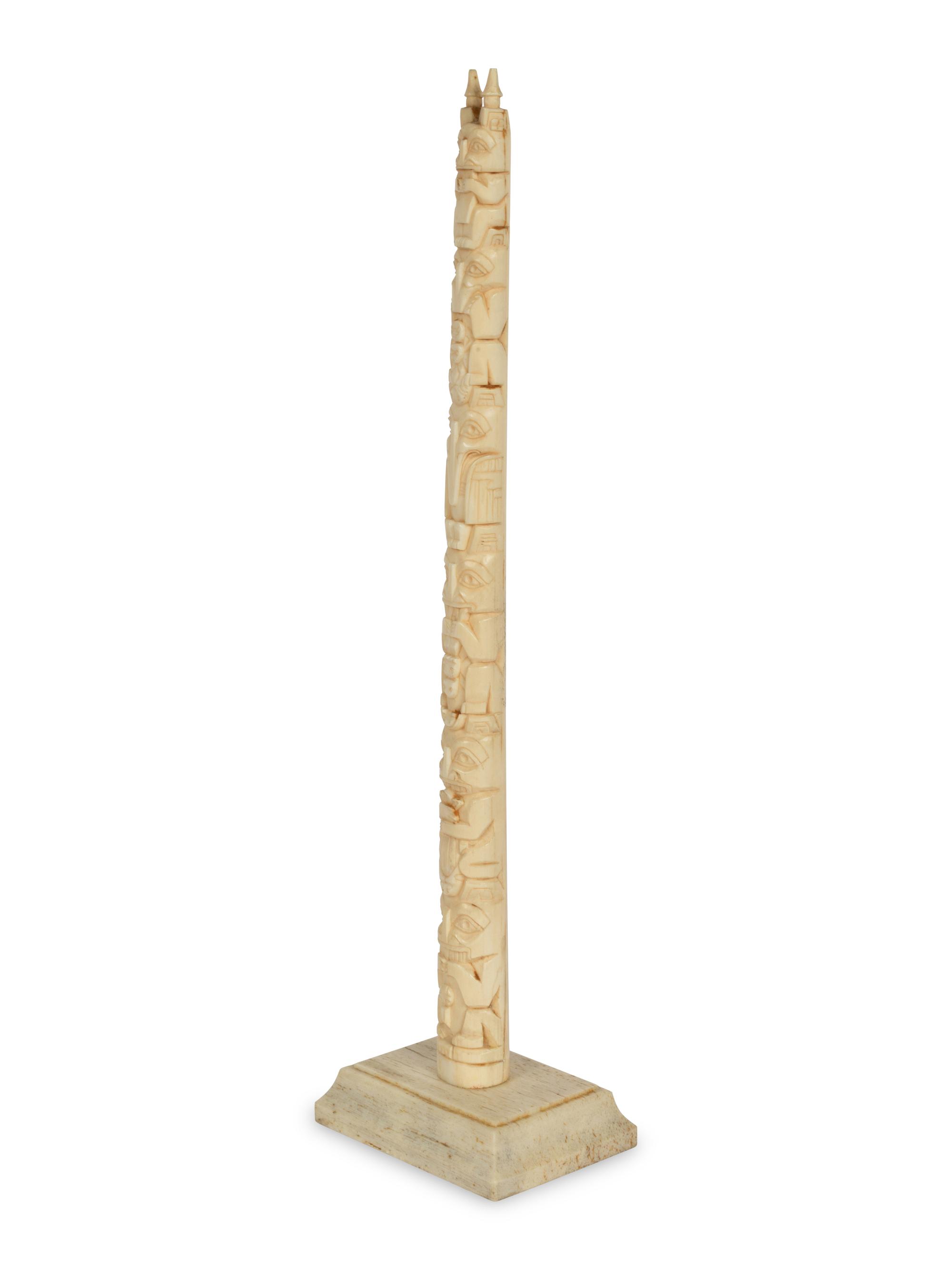 Northwest Coast Model Totem Pole