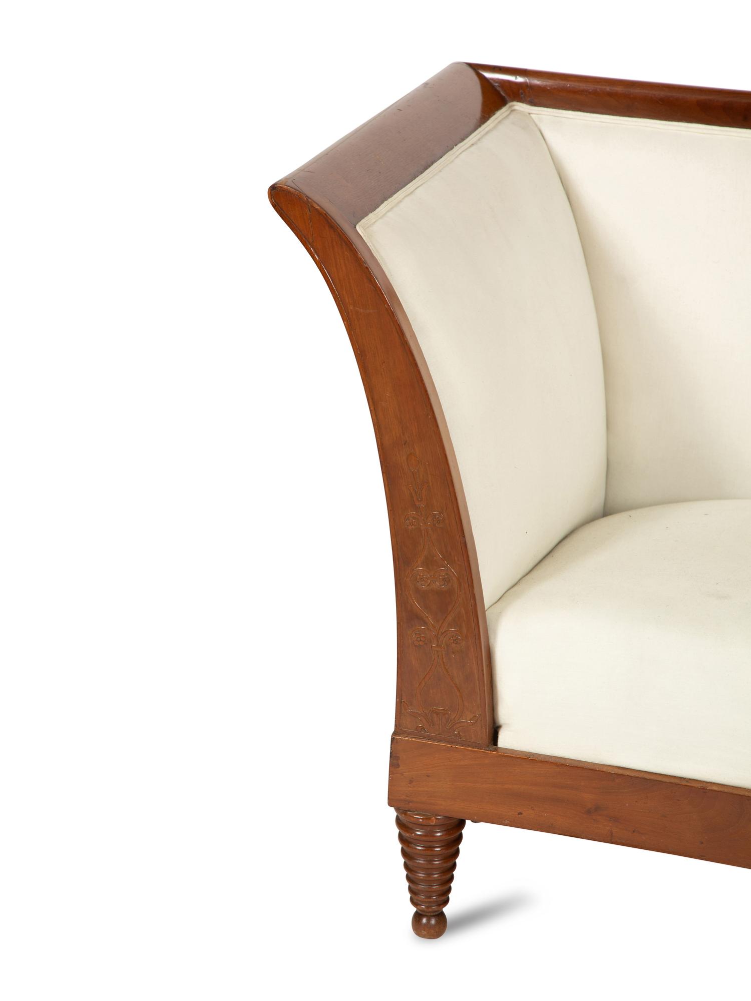 A French Mahogany Canape