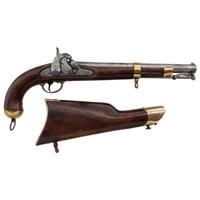 US Model 1855 Pistol Carbine by Springfield with Stock