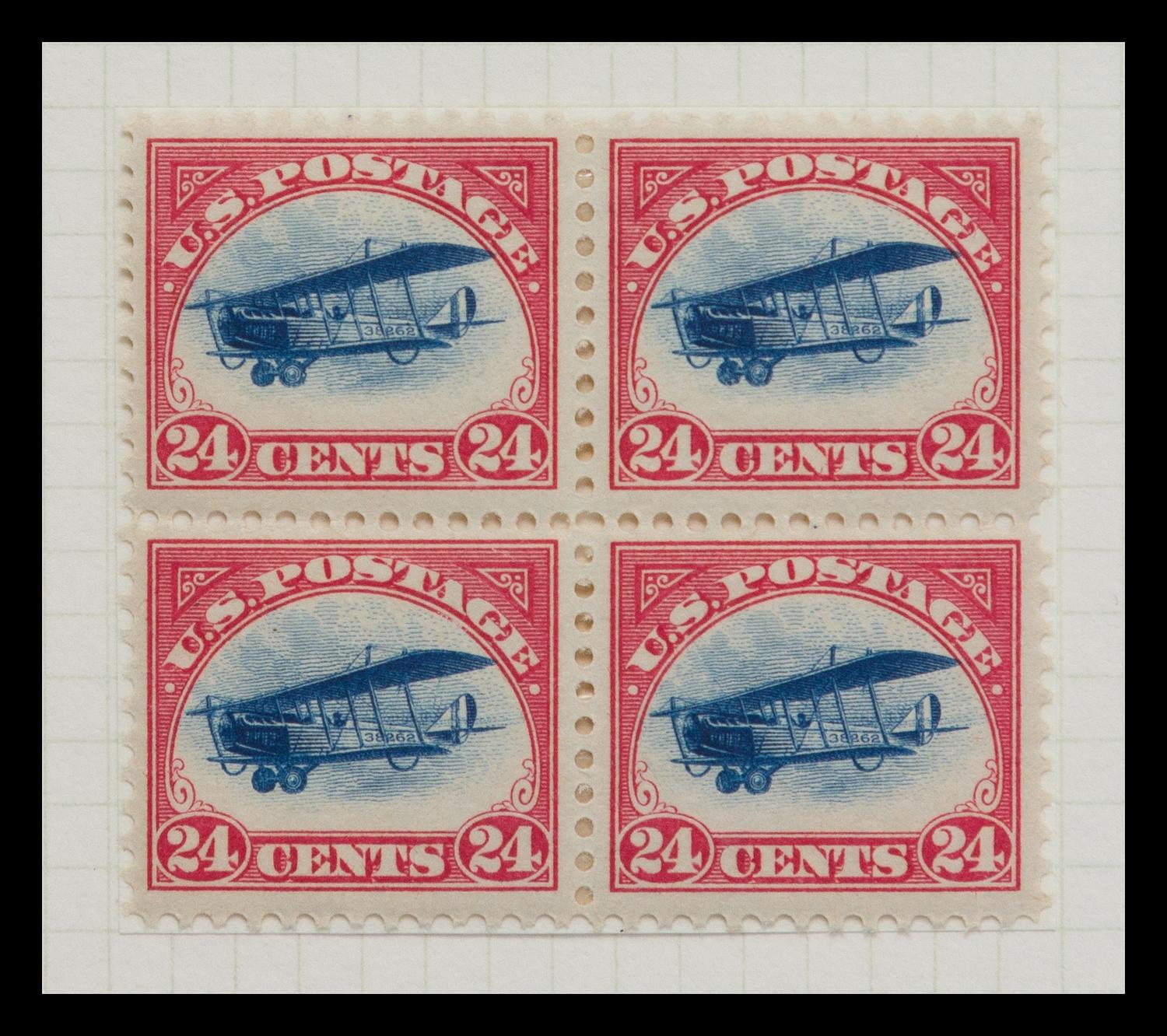 A Collection of United States Airmail Stamps — 1918-1929