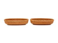 A Pair of Nantucket Baskets by Paul Willer