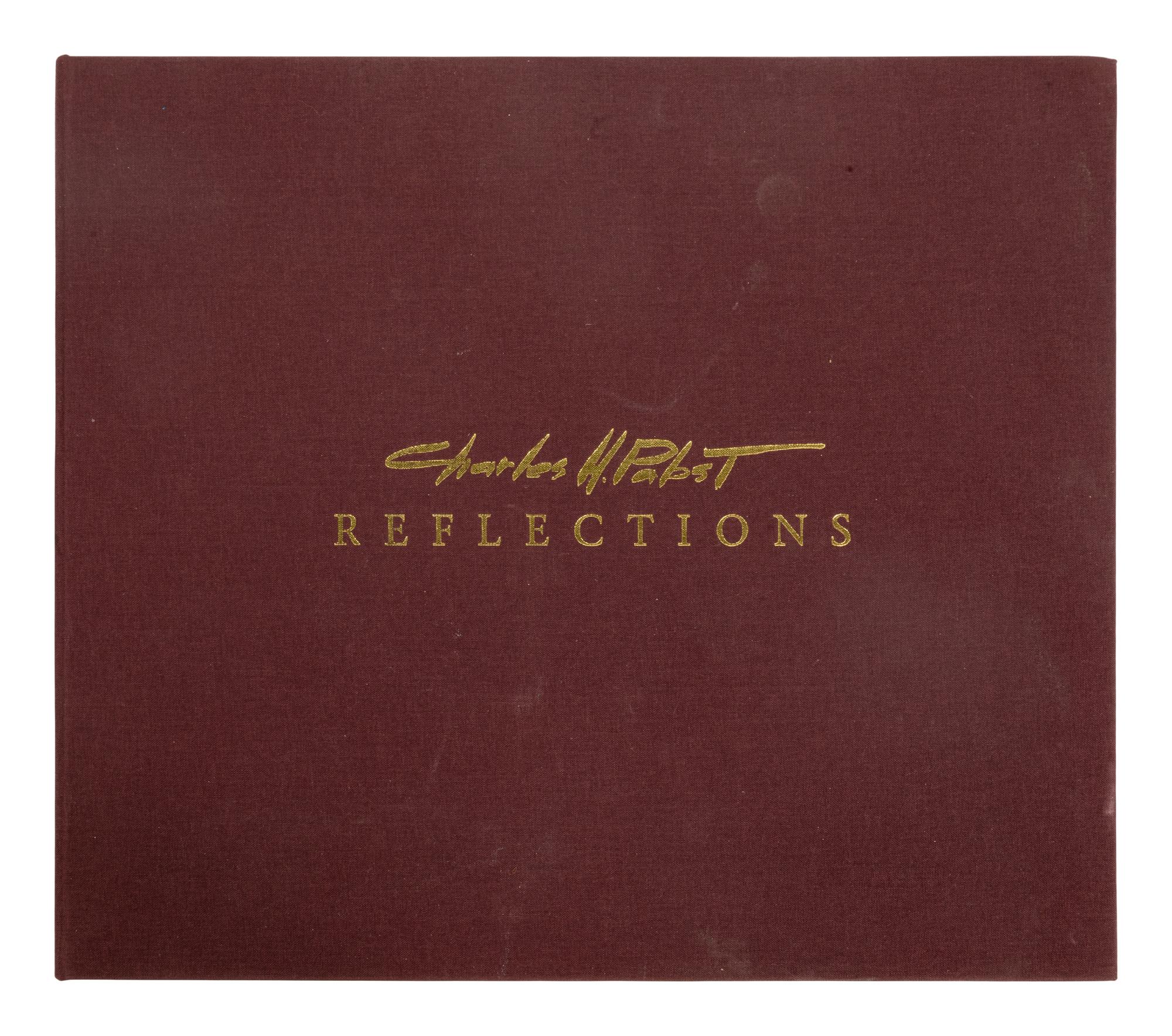 Book of Limited Edition Prints, Reflections , edition 33/100, together with Untitled Mountain Study