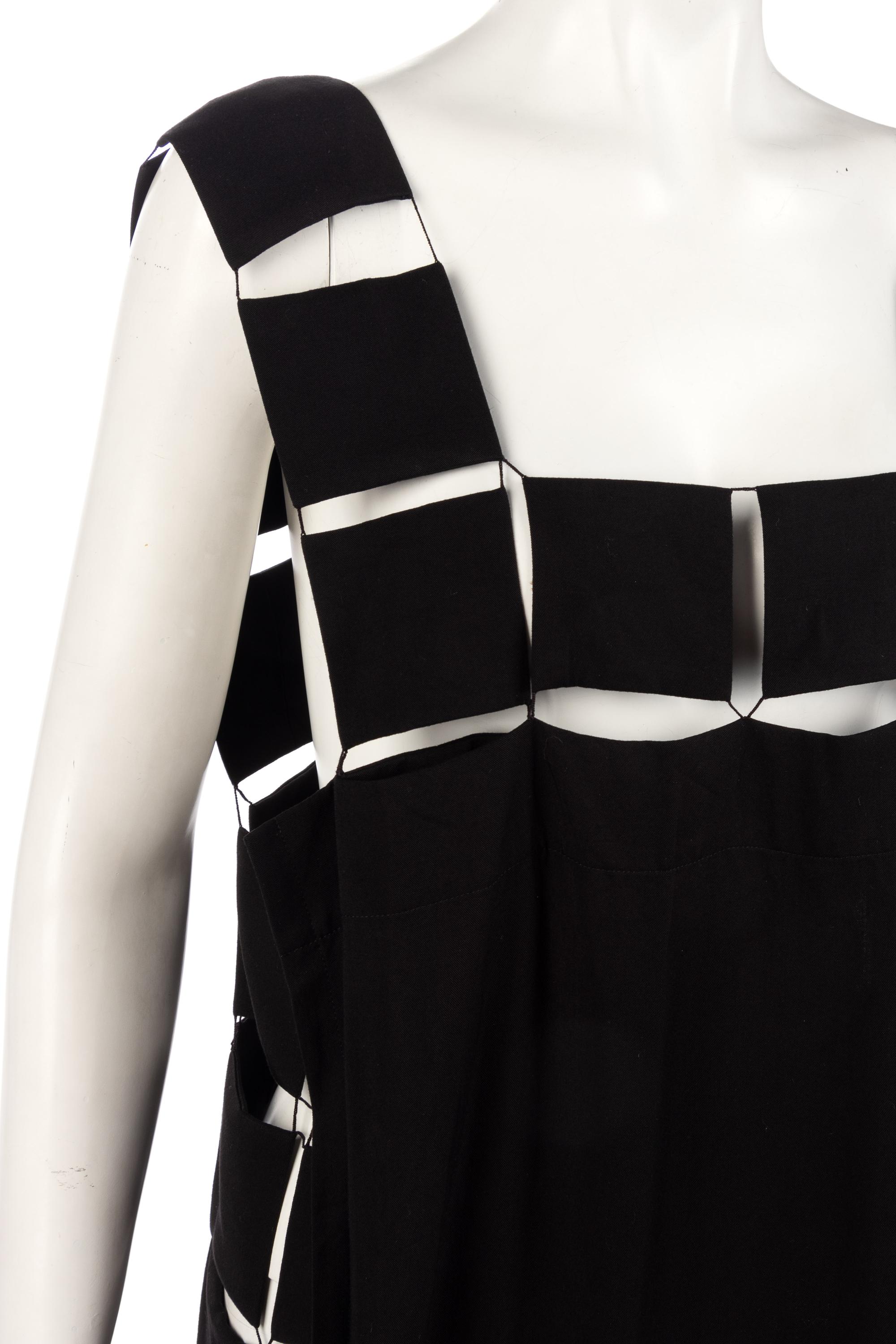 Yohji Yamamoto Cut-out Puzzle Dress, 2004.