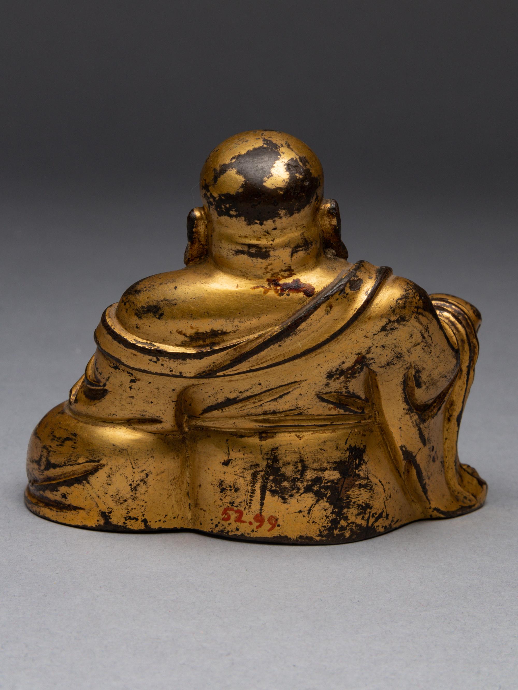 A Bronze Figure of Budai Buddha