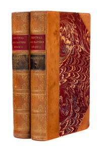 PALGRAVE, William Gifford (1826-1888). Narrative of a Year's Journey through Central and Eastern Arabia. London: Macmillan, 1865.