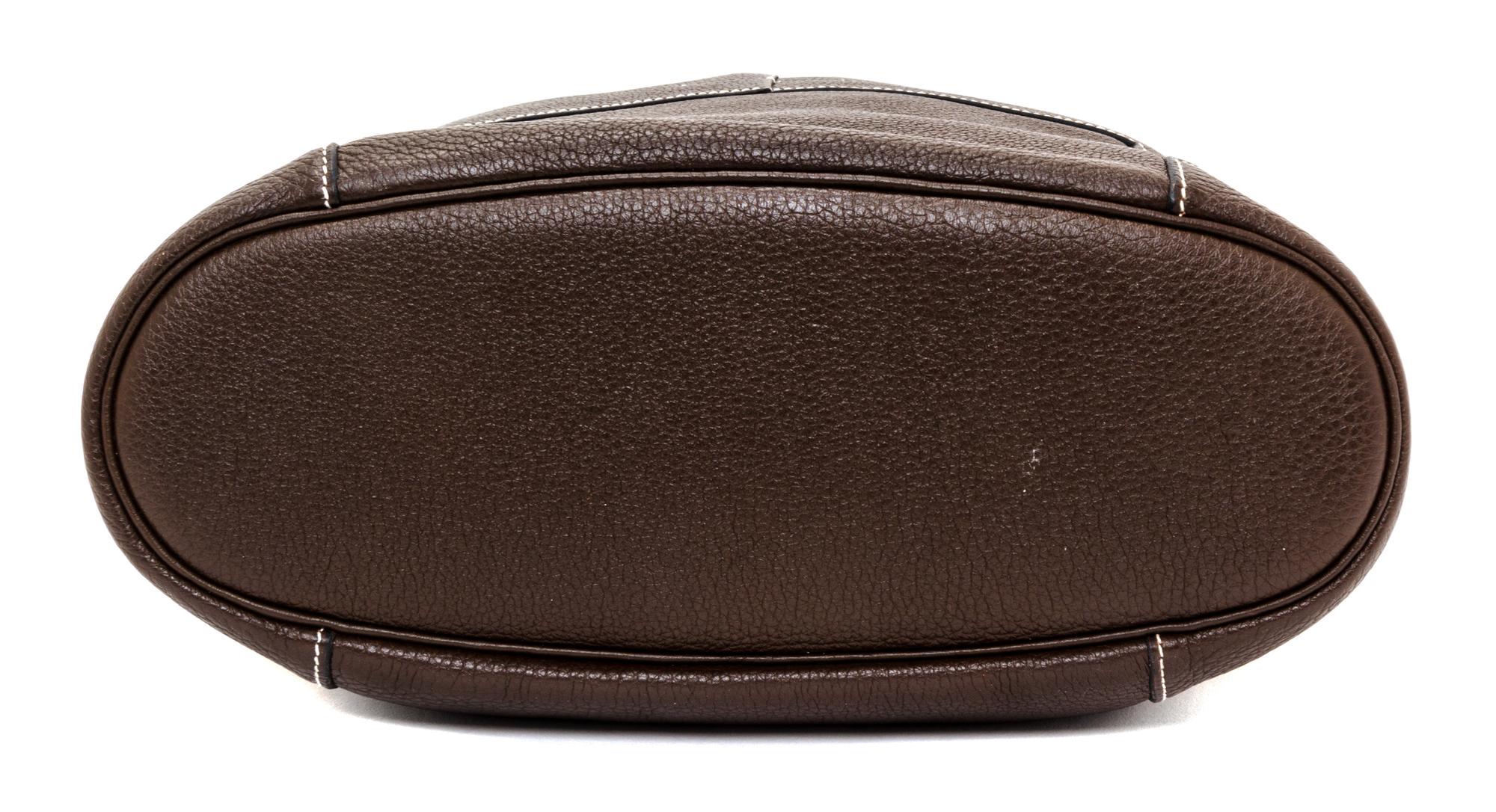 An Hermes Noisette Good News PM Handbag, 11" x 10" x 5".