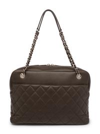 Chanel Quilted Flap Bowling Bag, 2017-18