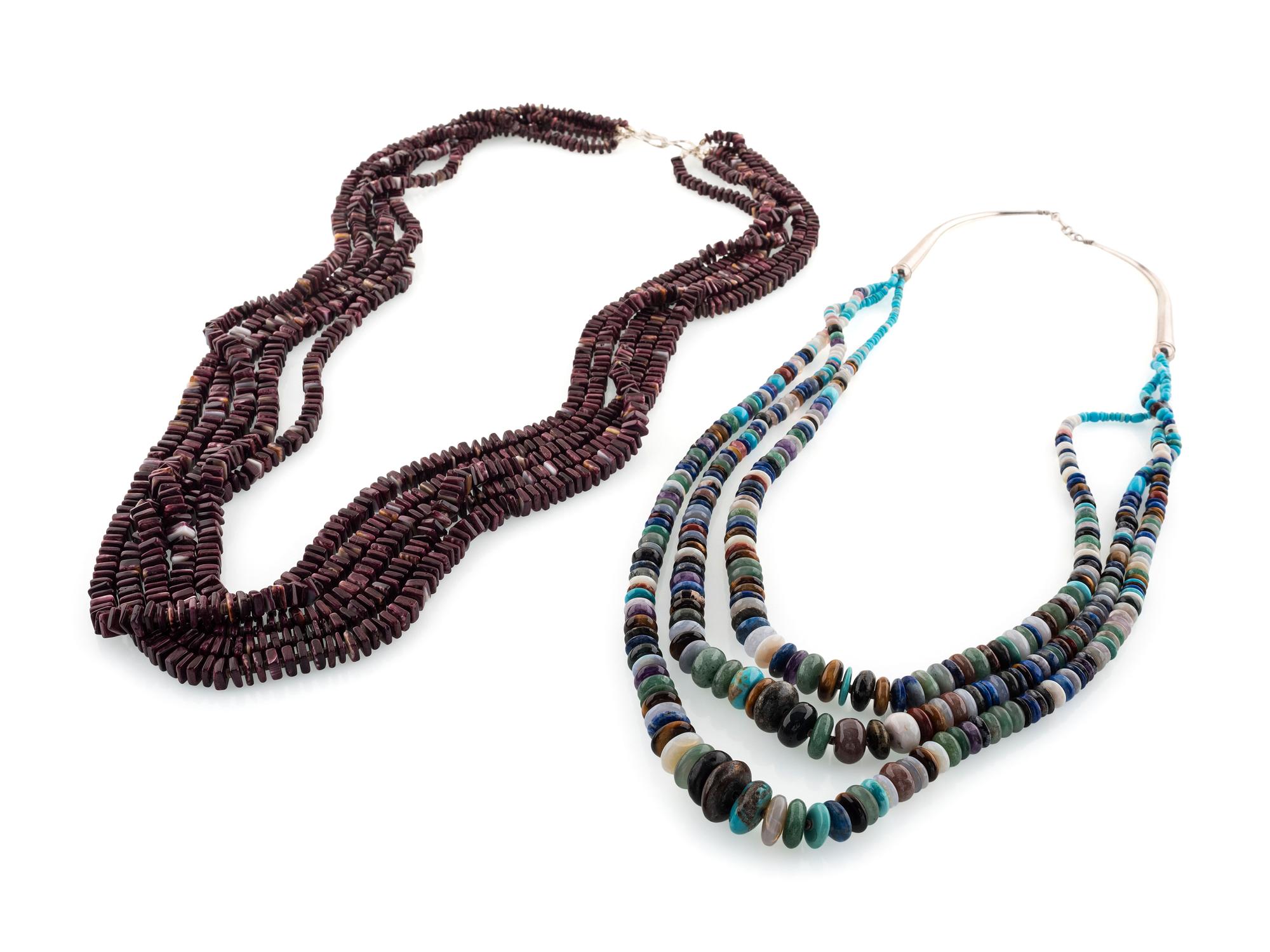 Southwestern Multi-strand Necklaces