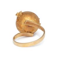 MODERNIST, YELLOW GOLD AND DIAMOND RING