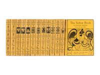 [BEARDSLEY, Aubrey Vincent (1872-1898), Illustrator]. The Yellow Book an Illustrated Quarterly . London and Boston (vols. I-X), & London and New York (vols. XI-XIII): Elkin Mathews & John Lane and Copeland & Day (vols. I-II), John Lane and Copeland & Day (vols. III-X), and John Lane: The Bodley Head (vols. XI-XIII), April 1894 - April 1897.