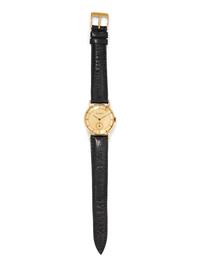 JAEGER-LeCOULTRE, VINTAGE, 18K YELLOW GOLD WRISTWATCH