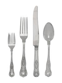 An American Silver Flatware Service