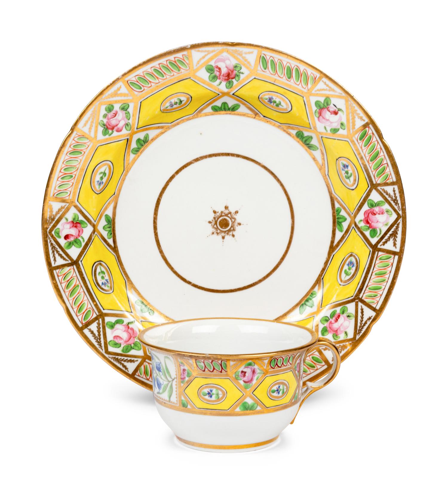 A Coalport Church Gresley Porcelain Service