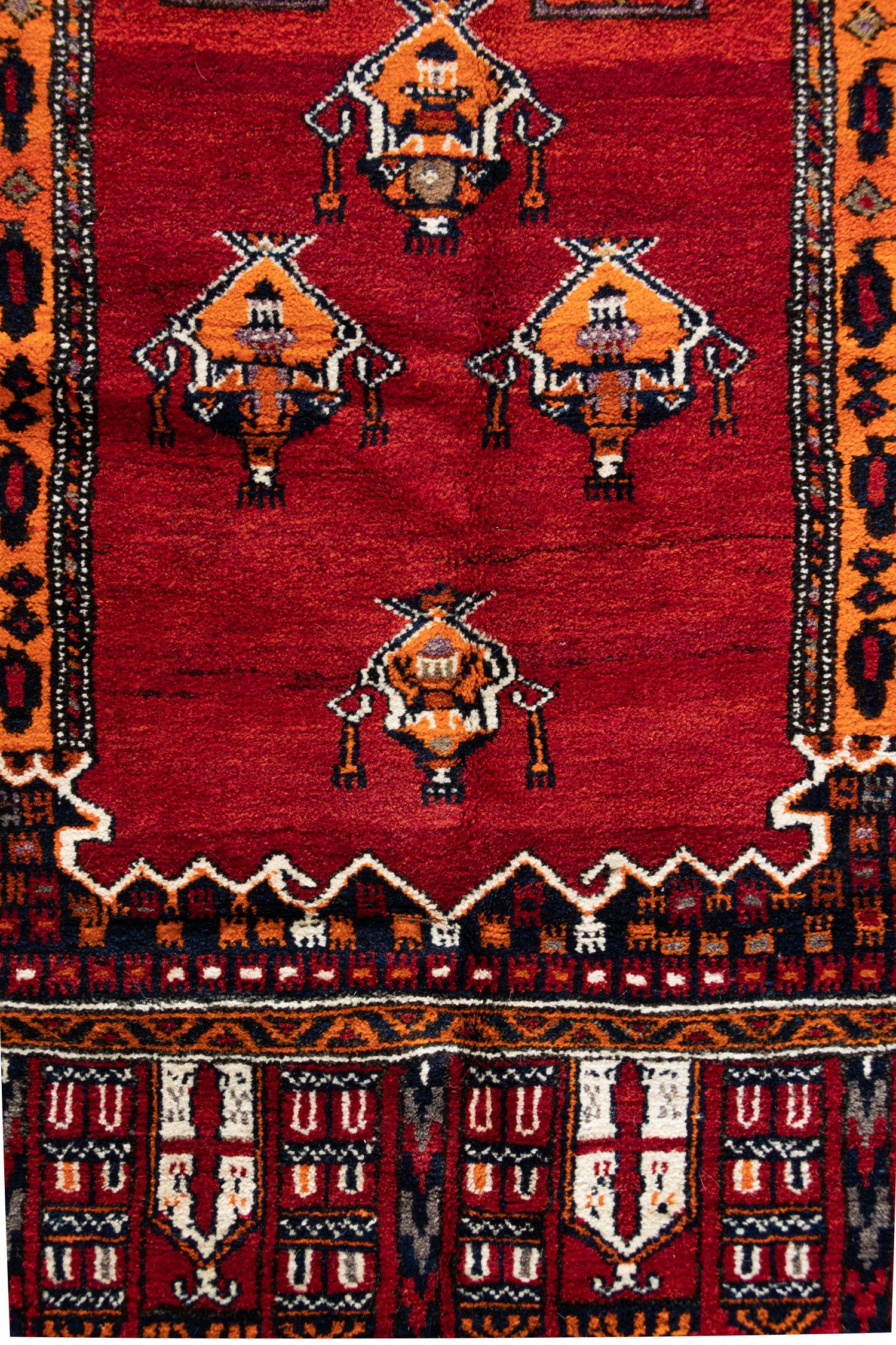 A Turkish Wool Prayer Rug
