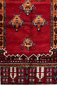 A Turkish Wool Prayer Rug