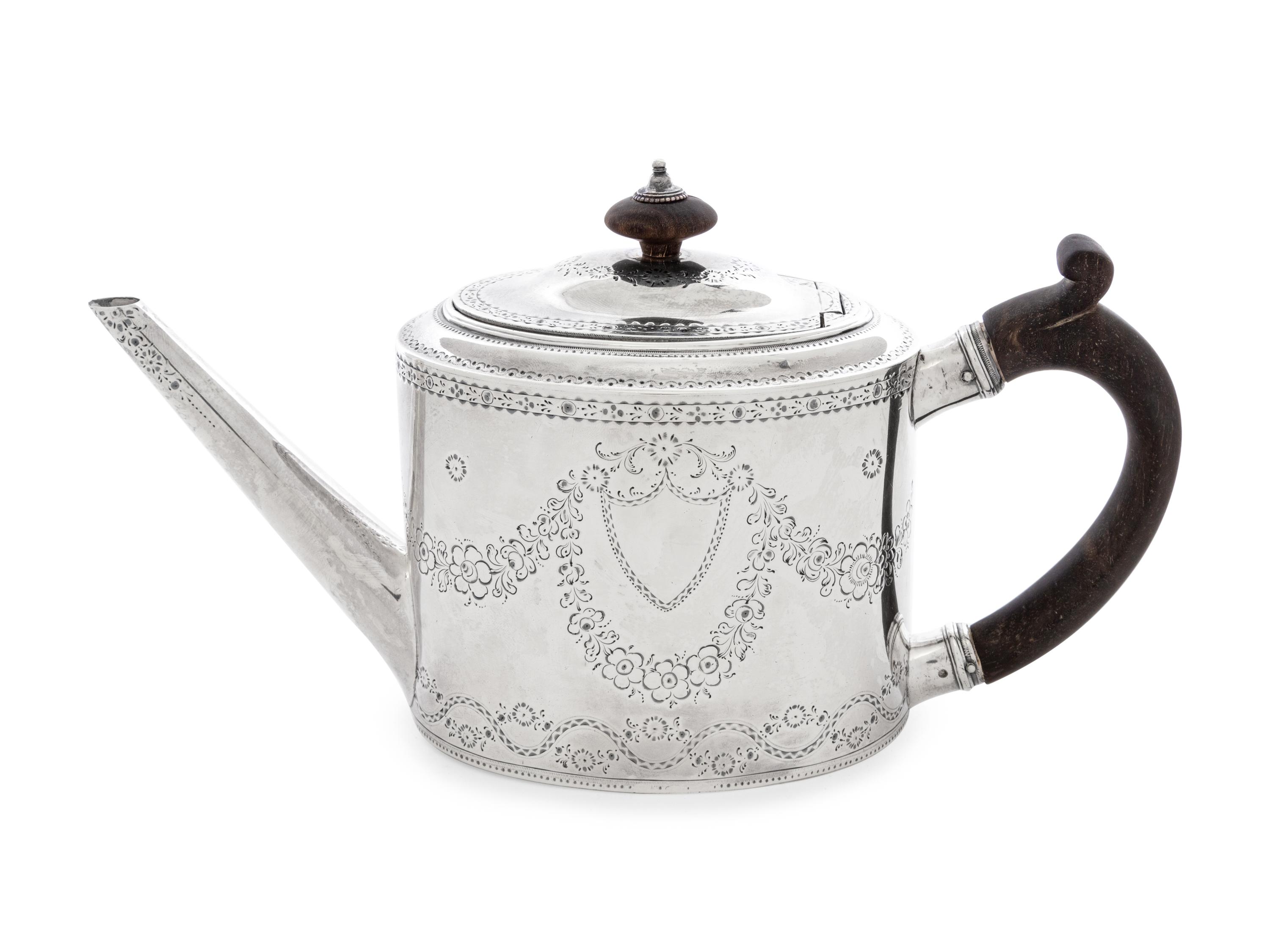 A George III Silver Teapot