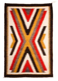 Group of Three Navajo Rugs