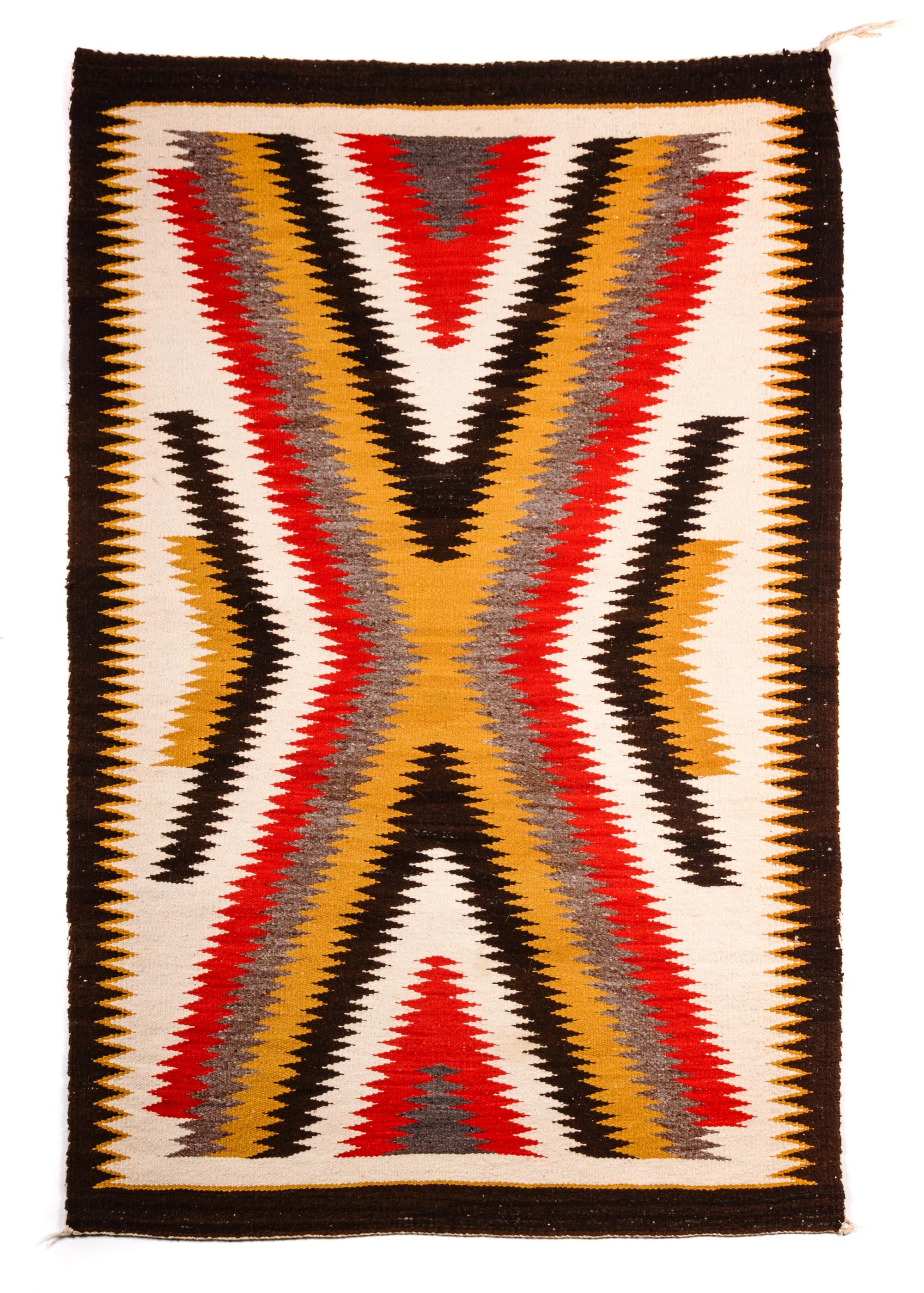 Group of Three Navajo Rugs